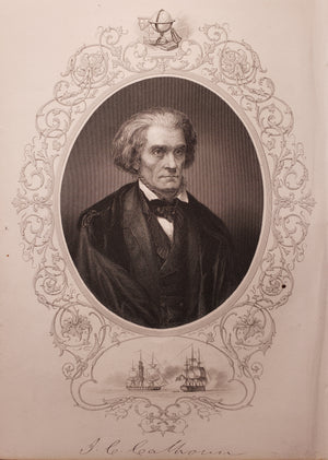 1856 Portrait of John C. Calhoun