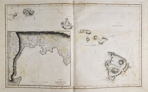 1784 Cook's Maps of Pacific Voyage