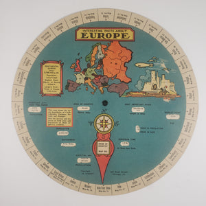 Interesting Facts About Europe - Statistical Wheel