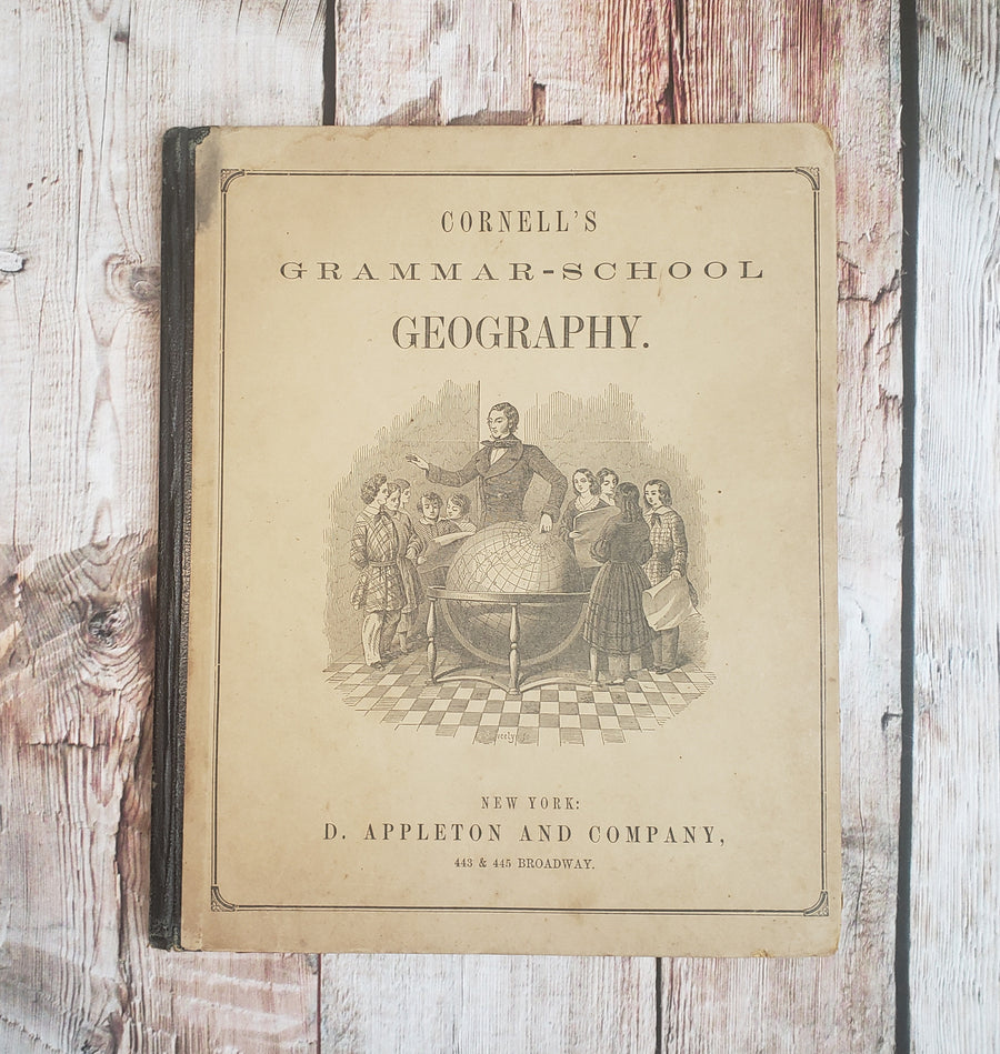 1865 Coronell's Grammar-School Geography