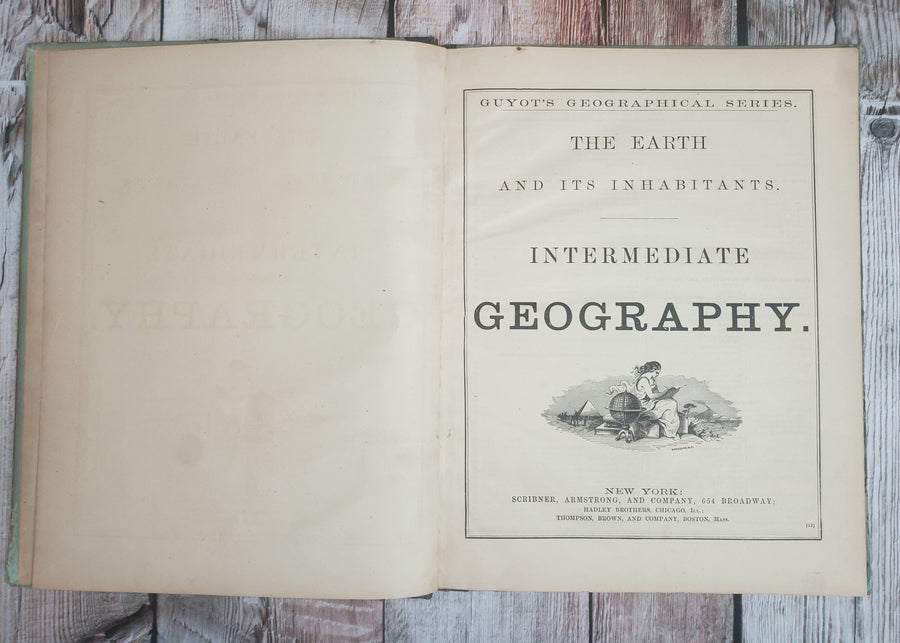 1870 Guyot's Geographical Series Intermediate Geography