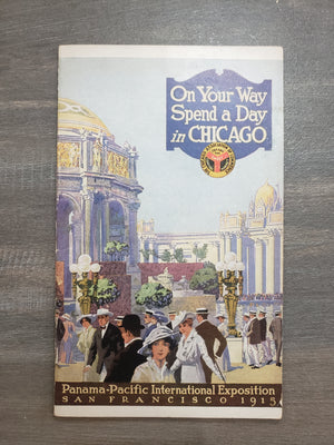 1915 Chicago Travel Brochure