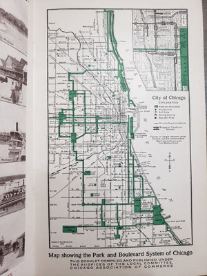 1915 Chicago Travel Brochure