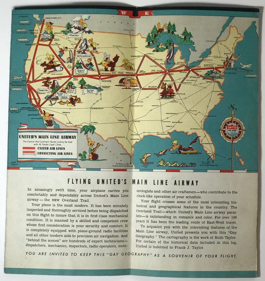 United Airways, A Gay Geography of the Main Line Airway