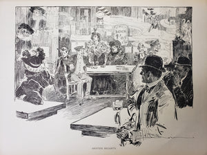 Fine Print of Aristide Bruant's by: Charles Dana Gibson, 1906