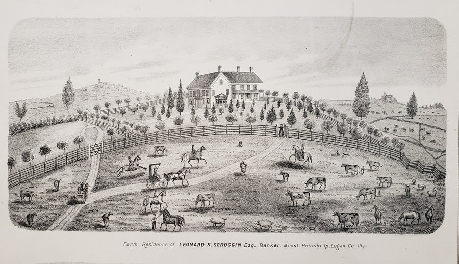 1873 Farm Residences of Scroggin & Fisher