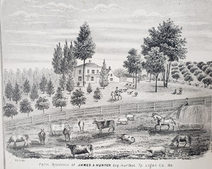 1873 scenes of 4 Farm Residences