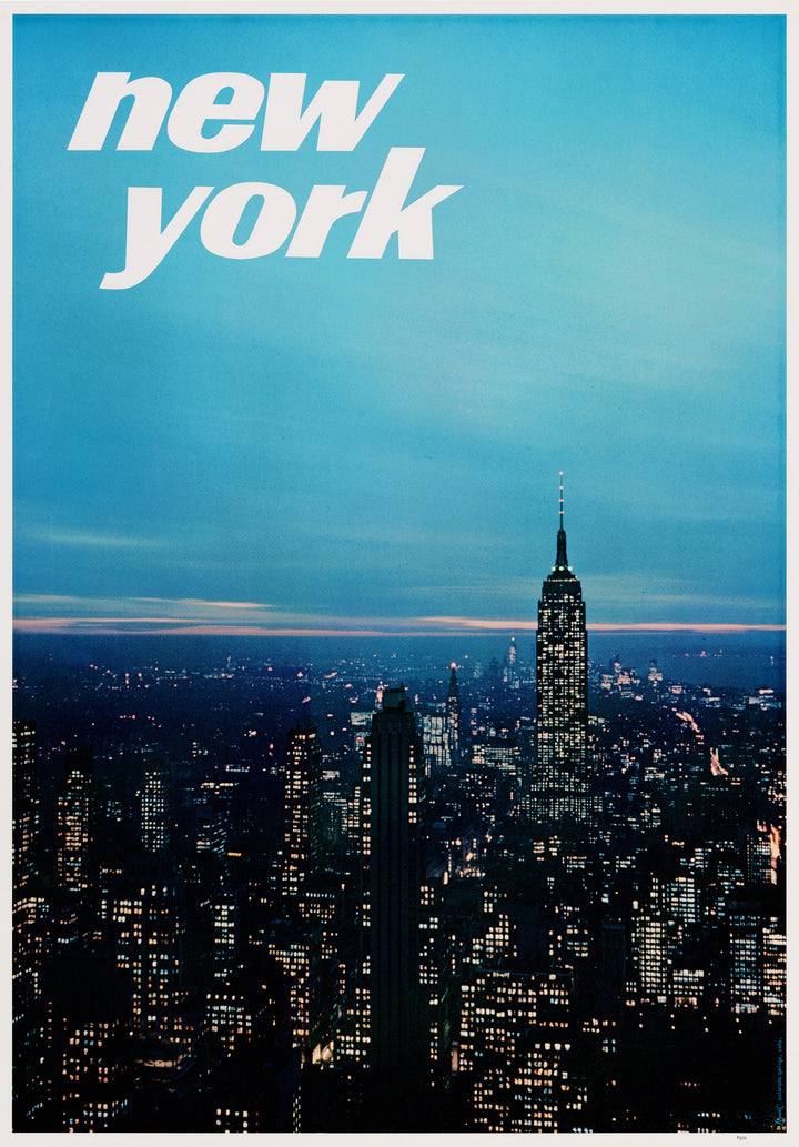 Vintage Travel Poster of New York City by Looart Press, 1968