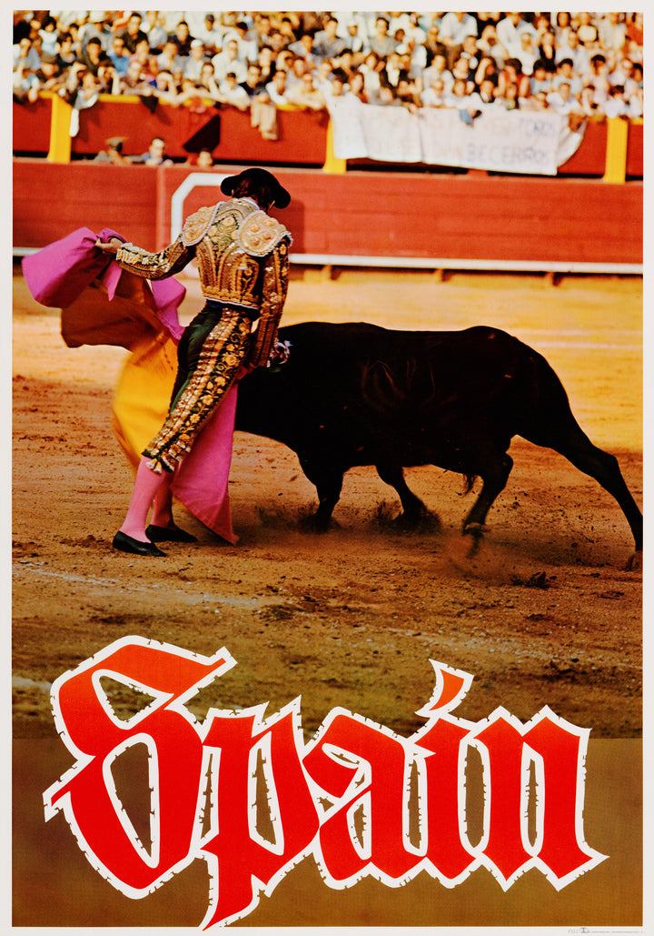 Vintage Travel Poster: Spain by Looart Press, 1968