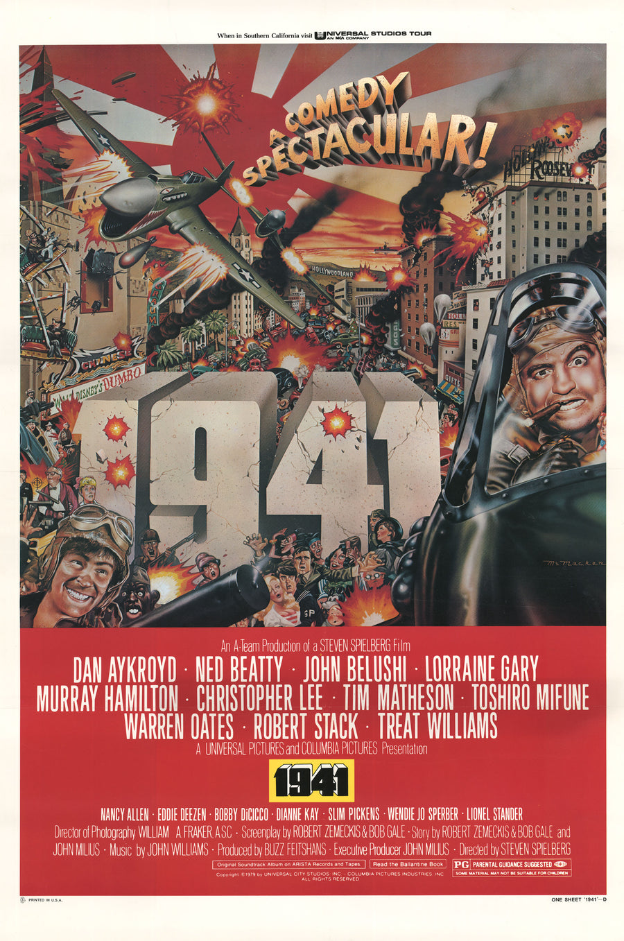 Original Vintage 1941 Movie Poster by David McMacken, 1979