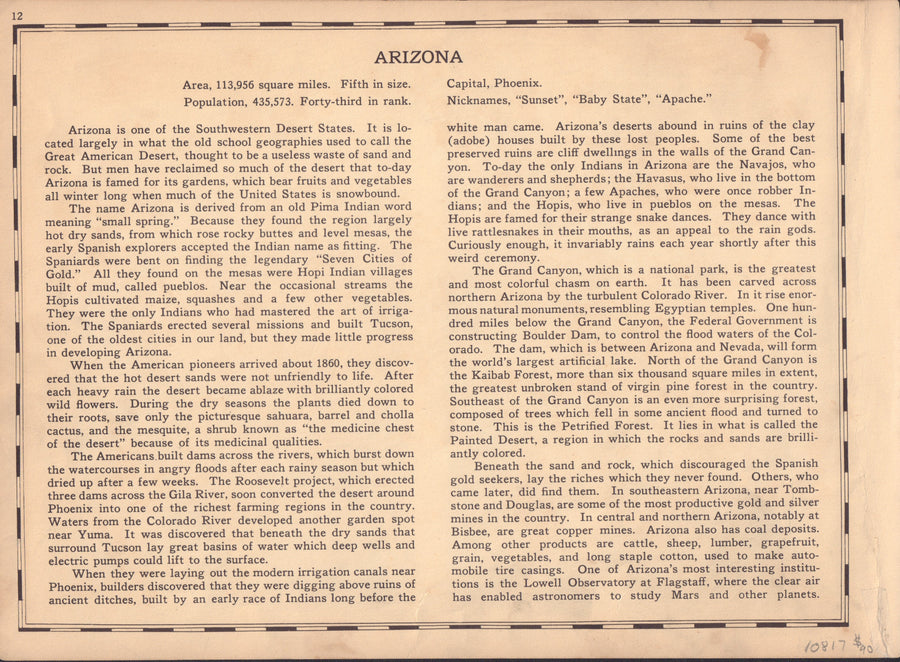 1935 Arizona