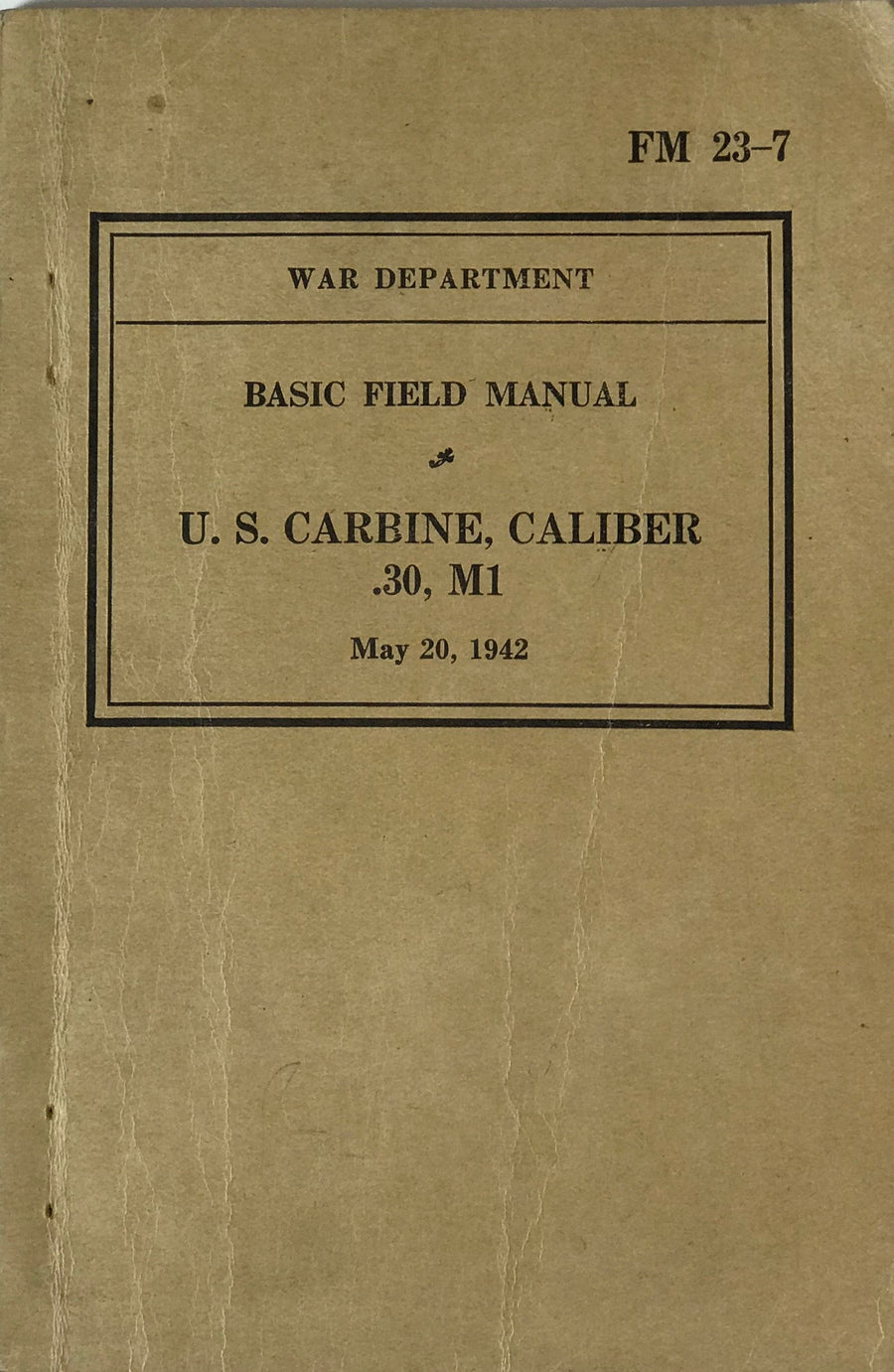 Basic Field Manual, May 1942