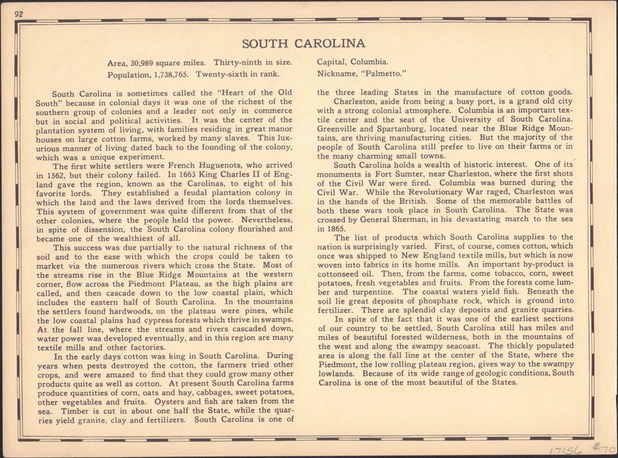 1935 South Carolina