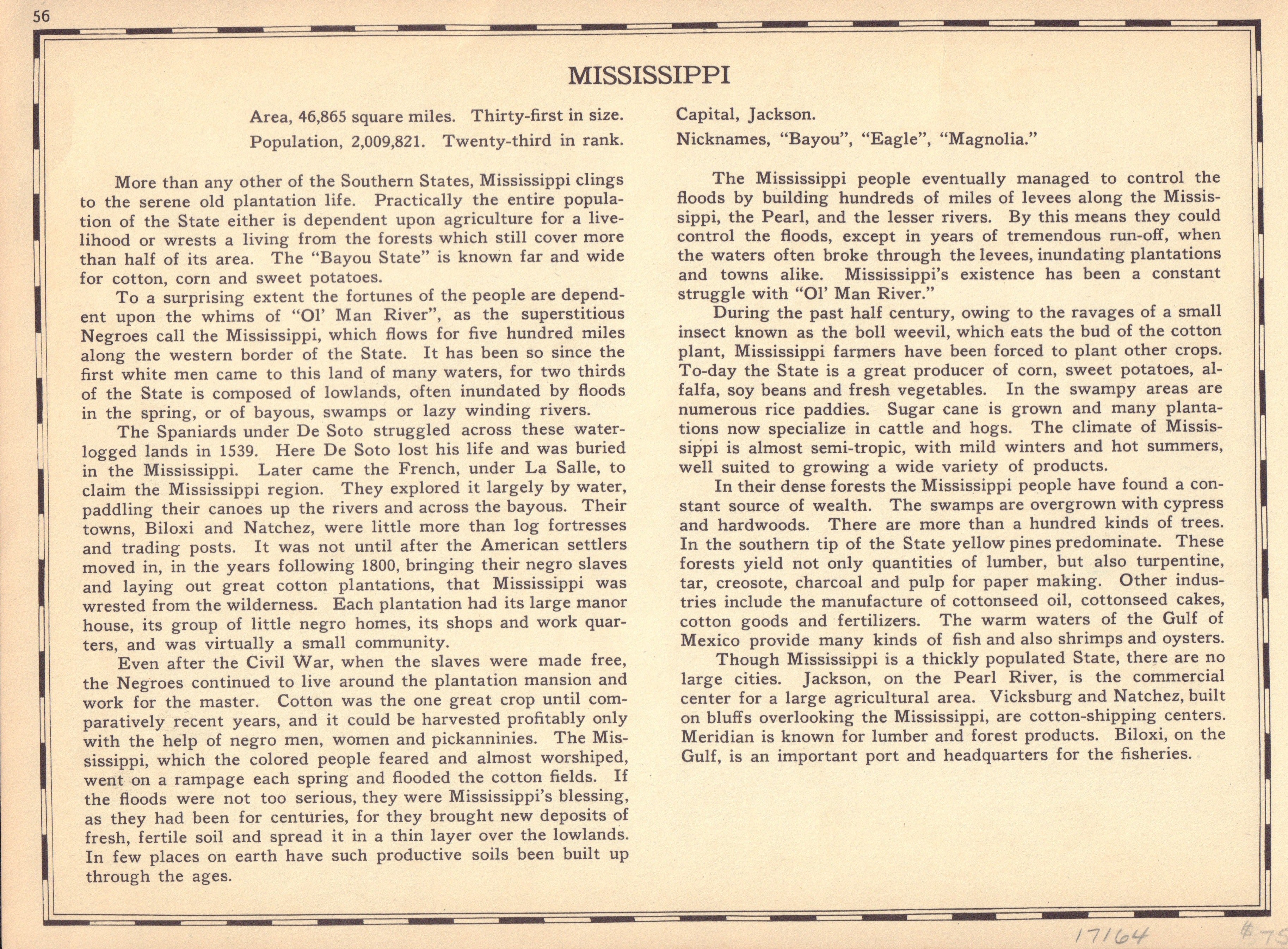 1935 Mississippi – New World Cartographic