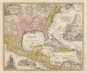 1725 Regni Mexicani Seu Nova Hispanae
