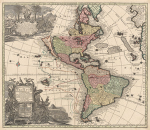 1730 Novus Orbis sive America Meridionalis et Septentrionalis...