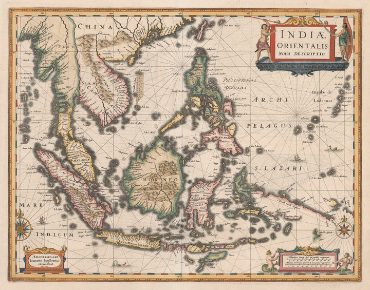 1636 Indiae Orientalis Nova Descriptio