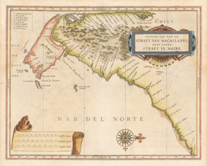 1630 Provincien van de Straet van Magallanes, ende vande Straet le Maire