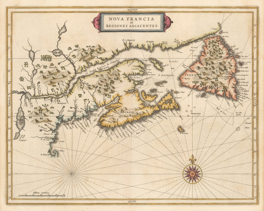 1630 Nova Francia et Regiones Adiacentes