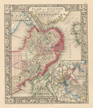 1860 Plan of Boston