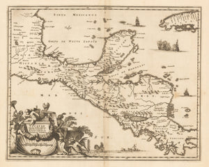 Yucatan Conventus Iuridici Hispaniæ Novæ Pars Occidentalis, et Guatimala conventus iuridicus