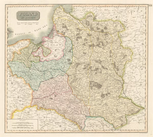 1814 Poland as Divided