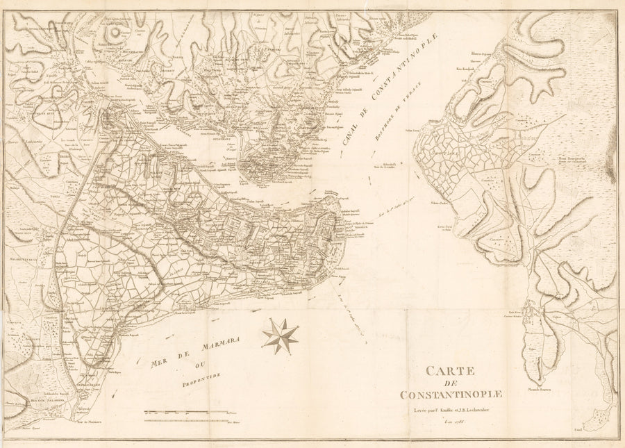 Carte de Constantinople