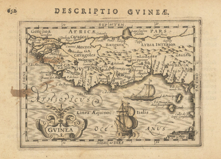 Guinea (under heading: Descriptio Gvineæ.)