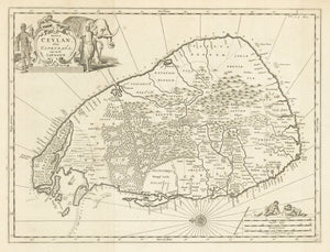 1672 Insula Ceylan, olim Taprobana; nunc incolis Lankawn.