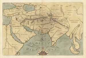 1614 [Untitled map of southern Asia and the Indian Ocean]