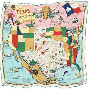 1956 Map of Texas and the Loyal Colonies Sometimes Referred to as the United States