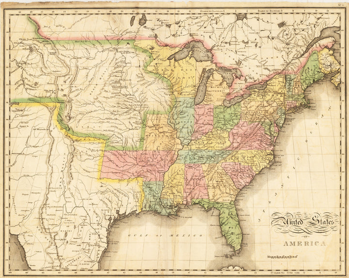1820 United States of America