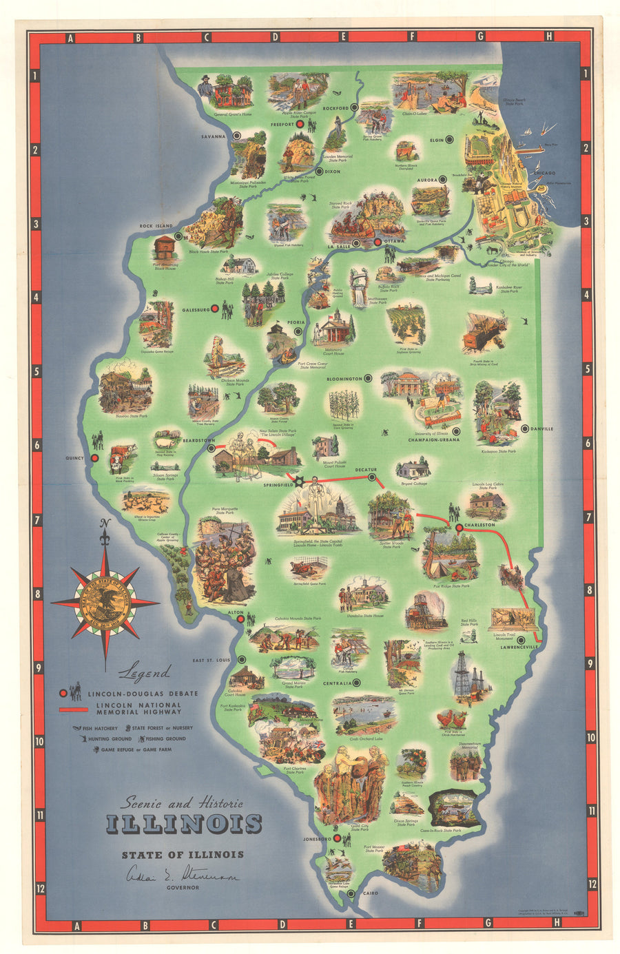 1949 Scenic and Historic Illinois