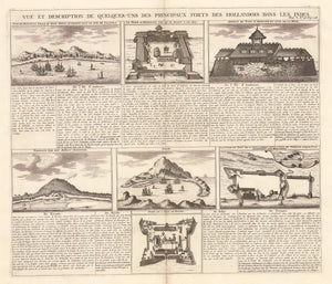 Vue et Description de Quelques-un des Principaux Forts des Hollandois dans les Indes
