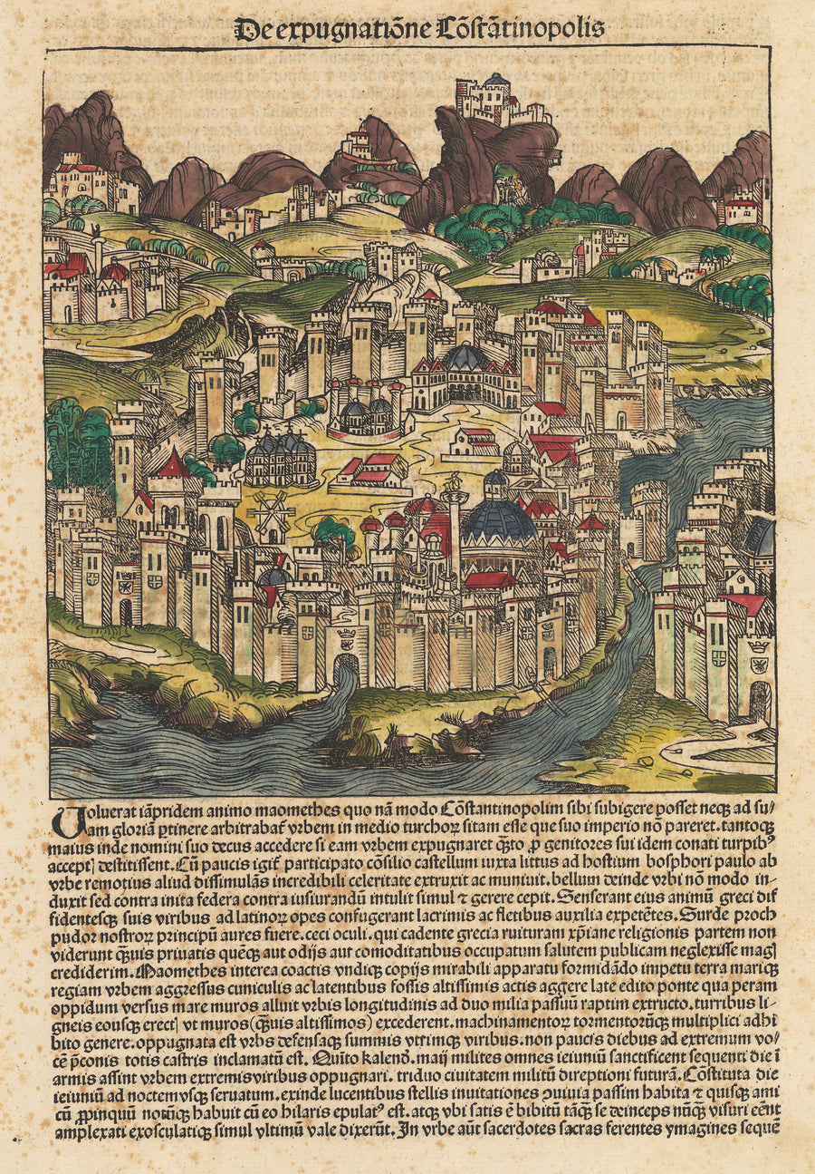 1493 De Expugnatione Constantinopolis