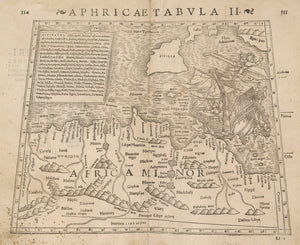 1550 Aphricae Tabula II.