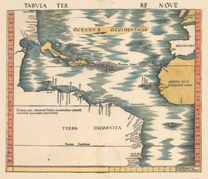 Tabula Terre Nove (The Admiral’s Map) By: Martin Waldseemuller 1513