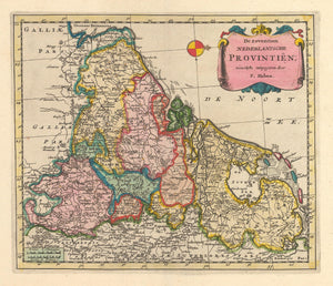 De zeventien Nederlantsche Provintien; niewelyks uitgegeven door F. Halma