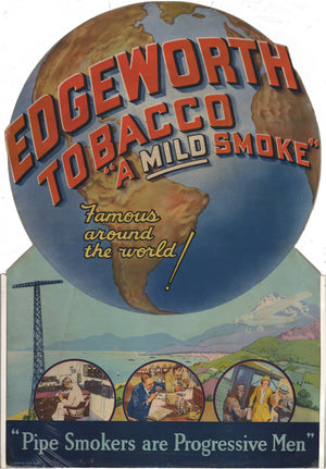 Vintage Edgeworth Tobacco (store display) 1948 : nwcartographic.com
