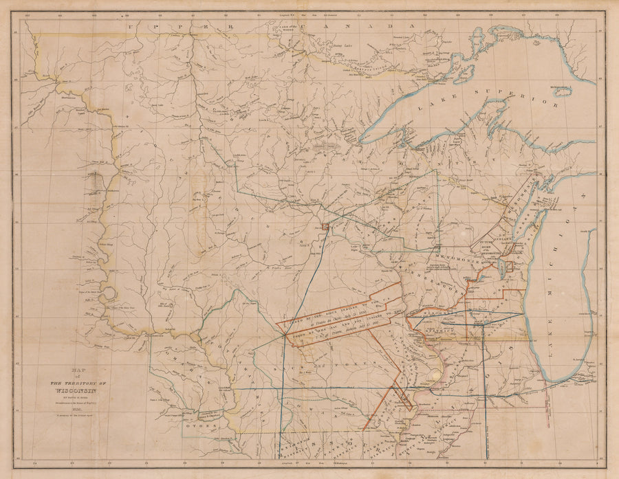 A Map of the Territory of Wisconsin