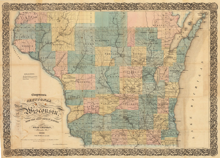 Map Of Southern Wisconsin