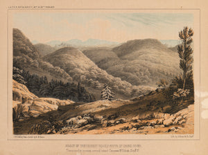1855 Group of Ten Landscape Prints Detailing the Pacific Railroad Surveys of the 38th and 39th parallels
