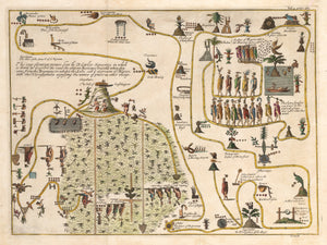 untitled [The Ancients’ Migration from their Home in the Mountains to Tenochtitlan]