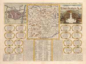 Carte Historique et Geographique pour introduire a l’Inteligence de l’Histoire de Savoye, et a la Connoissance de Gouverment, de cet Etat.