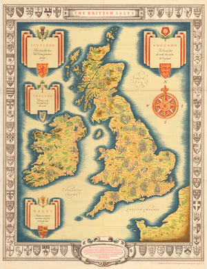 The British Isles By: Cecil Meyer, 1935 : nwcartographic.com