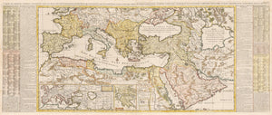 1719 Carte de l'Empire Othoman Consideree dans les Etats de Cette Puissance... a l'Histoire d'Alexandre le Grand...